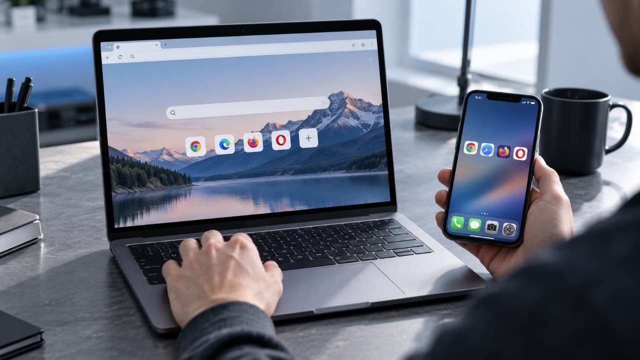 Выбор браузера по умолчанию на компьютере и смартфоне