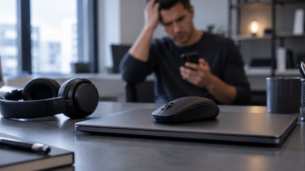 Мышка и наушники не подключаются по Bluetooth к ноутбуку.