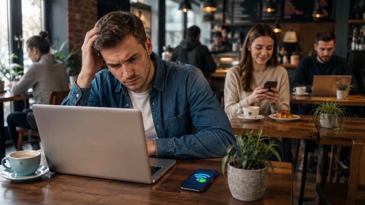 Ноутбук не подключается к Wi-Fi.