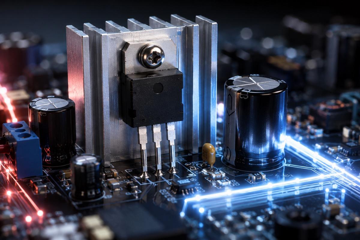 LM7805 и L7805CV: в чем разница, схема подключения и типичные ошибки