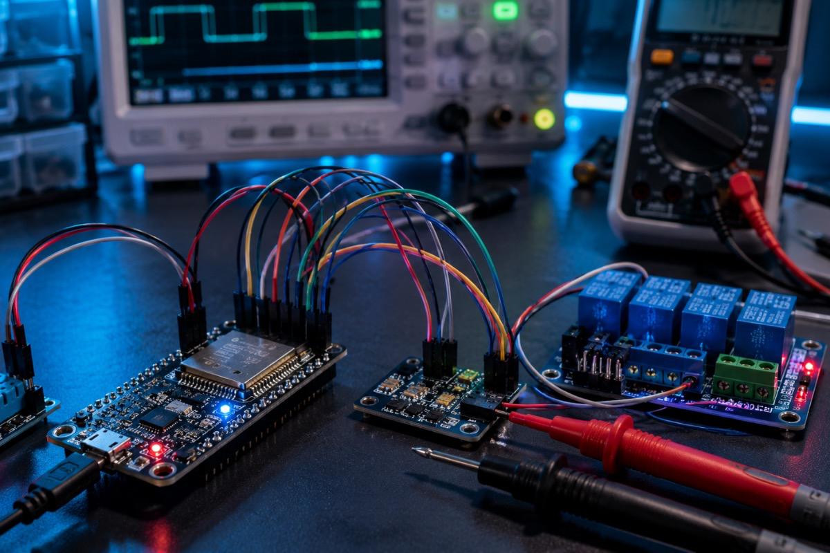 Почему ESP32 работает на 3.3 В: согласование уровней с 5-вольтовыми модулями