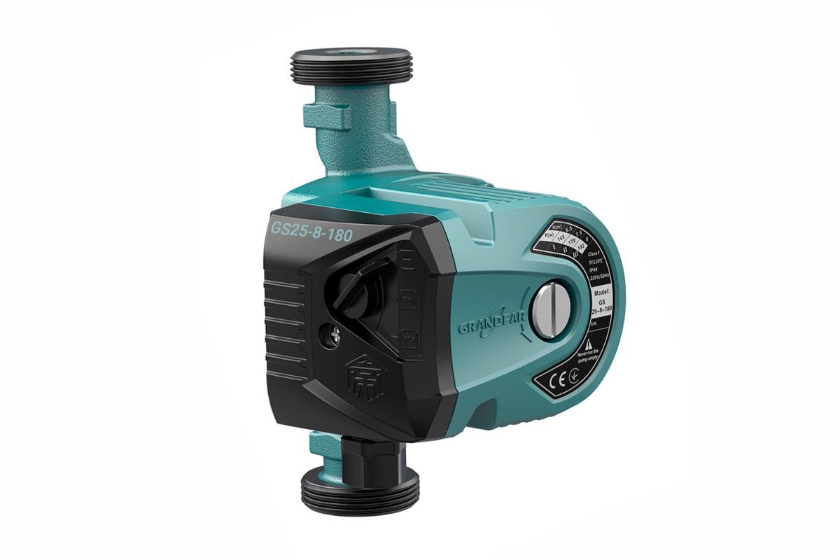 Циркуляционный насос GRANDFAR GS25-8-180, 182 Вт