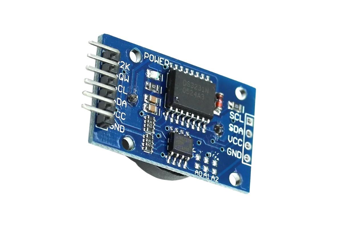 DS3231 (модуль часов реального времени), I2C