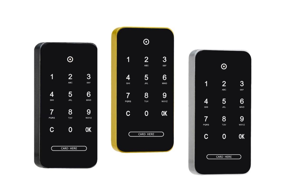 Электронный замок для шкафчика CD012K, кодовый, RFID