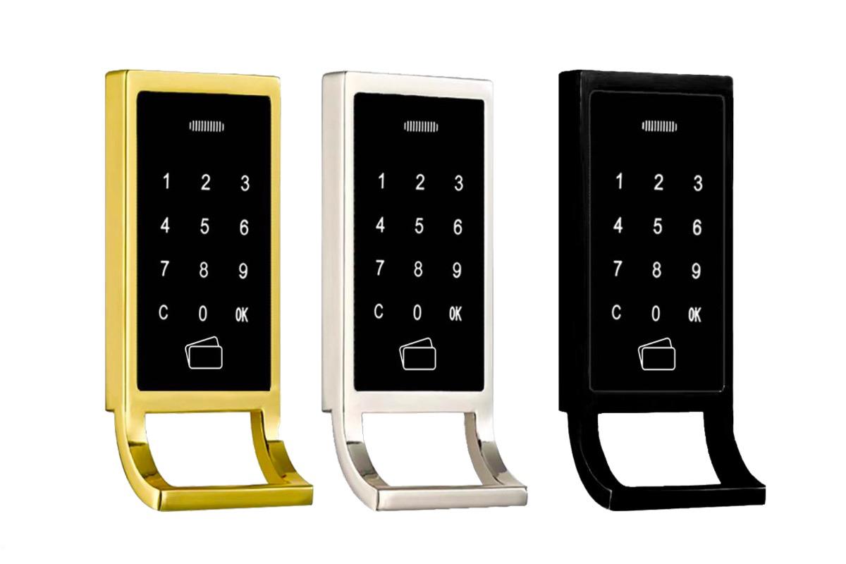 Электронный замок для шкафчика CD015K, кодовый, RFID