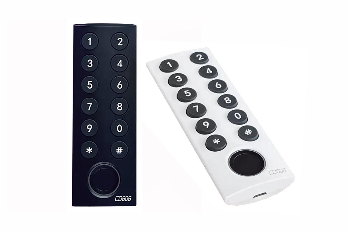 Электронный замок для шкафчика CD606, кодовый, отпечаток пальца