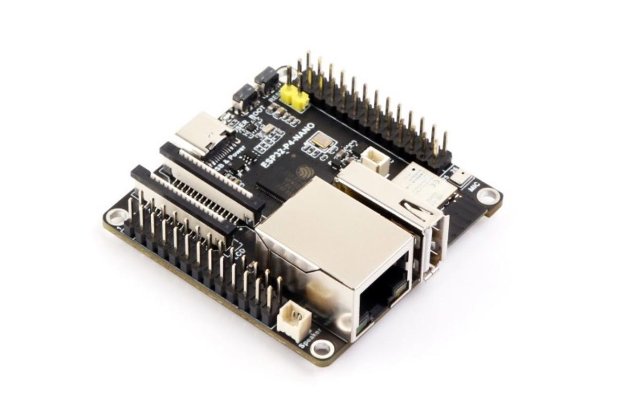 ESP32-P4-NANO (плата разработки Waveshare), RISC-V, Wi-Fi 6, Bluetooth 5, Ethernet, MIPI CSI/DSI