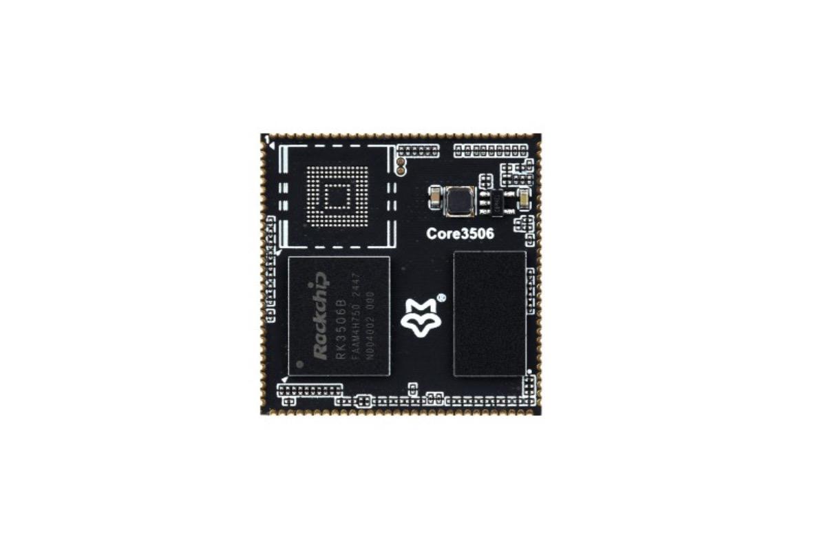 Luckfox Core3506, RK3506B, 512 МБ DDR3L