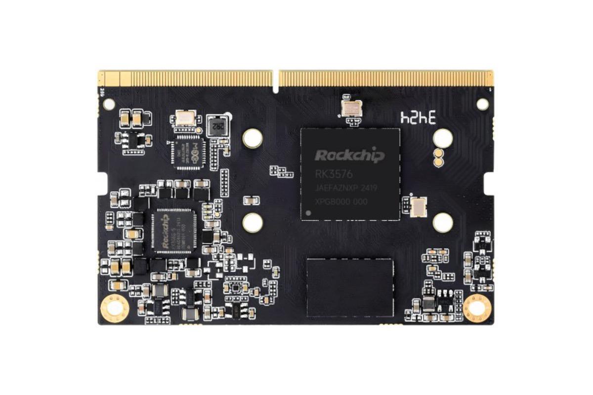Luckfox Core3576, RK3576, 8GB LPDDR4X, 64GB eMMC, NPU 6 TOPS
