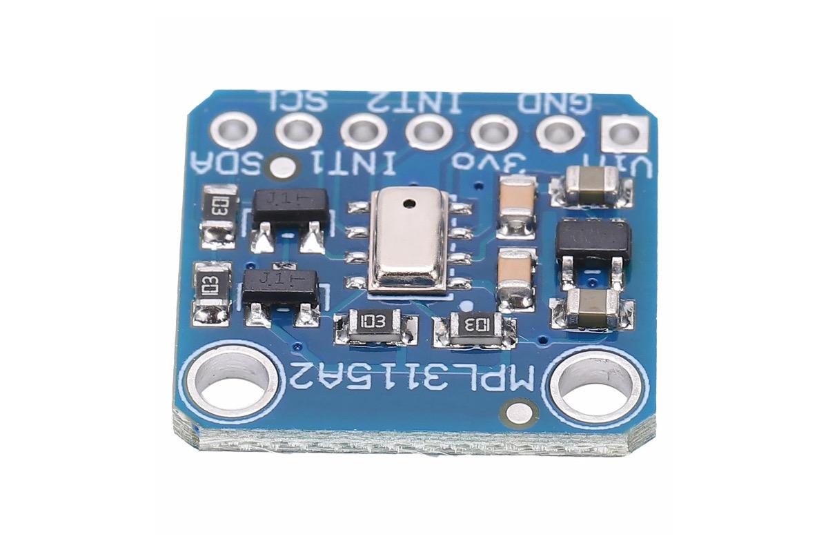 MPL3115A2 (модуль датчика давления), I2C, высотомер