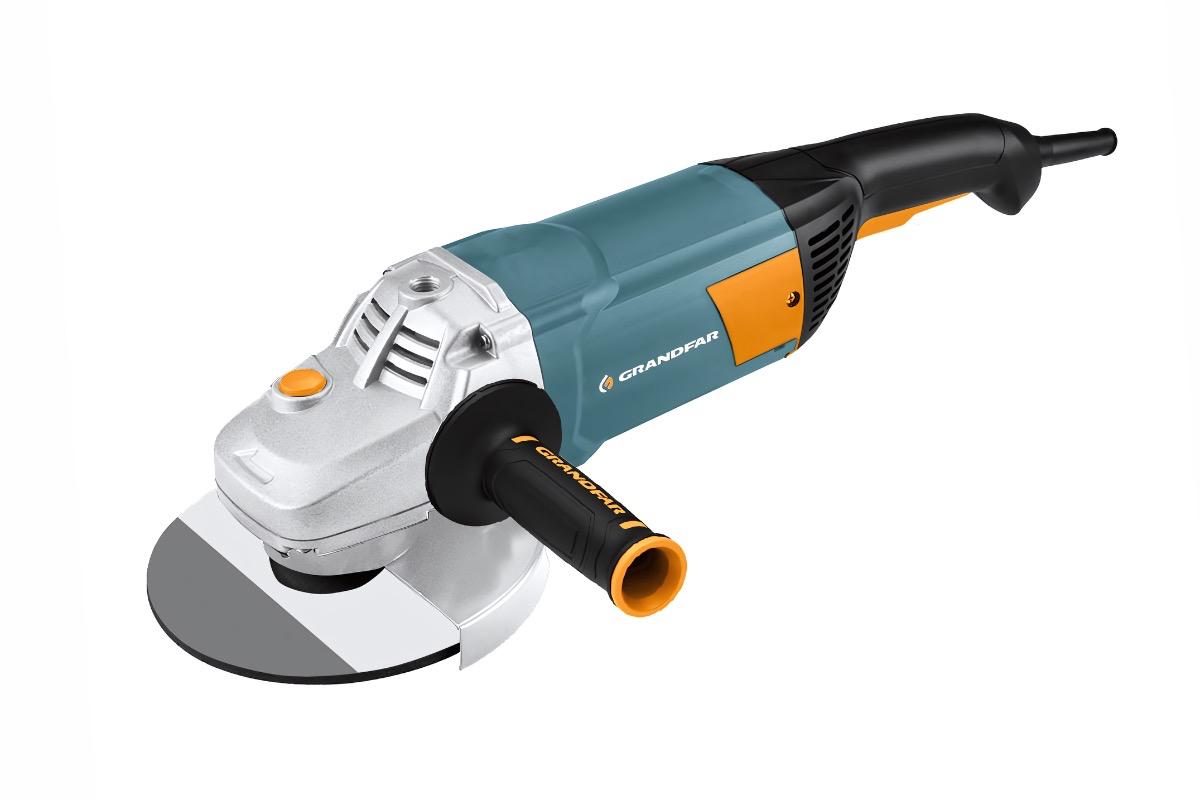 Угловая шлифовальная машина GRANDFAR GWS230-2600-G1, болгарка, 230 мм, 2600 Вт