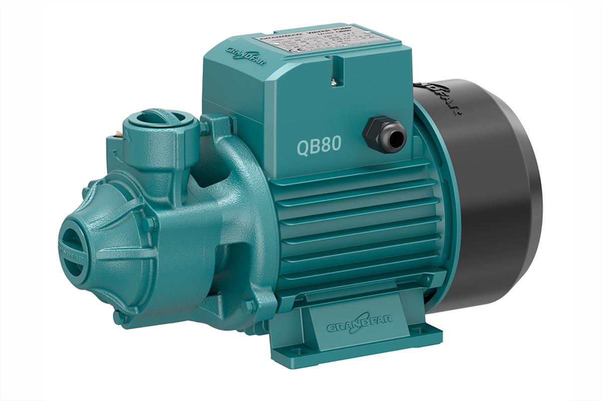 Вихревой насос GRANDFAR QB80, 750 Вт